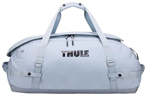 Thule Chasm Duffel bag, Weather-resistant materials, Easy packing, Converts to backpack, Internal pockets, Travel-ready - color: Soft blue, size: 70L