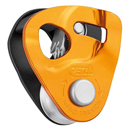 PETZL, Nano Traxion, Pulley Blocker Lightweight High-Performance - color: Yellow