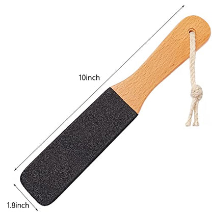 TOPMEET Foot File/Rasp,Exfoliator Pedicure Tool Foot Callus Remover Scrubber for Dead Skin,Corn and Hard Skin - Pumice Stone for Cracked Feet,Heels, Elbows, Hands in Shower