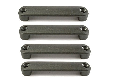 25 mm Webbing HDPE Black Footmans Loop (Pack 4) for 25mm Webbing