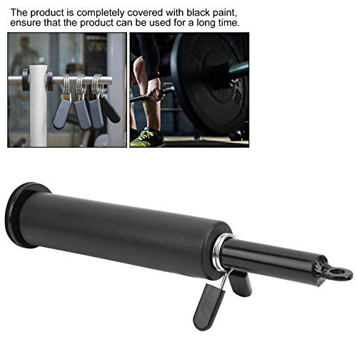 Barbell Loading Pin, DIY Fitness Equipment Accessories, Steel Weight Lifting Support Rod with Sponge Base for Wrist and Forearm Training, Compatible with Barbell Up to