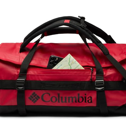 Columbia Unisex Landroamer 60L Duffel, Mountain Red/Black, One Size - color: Mountain Red/Black