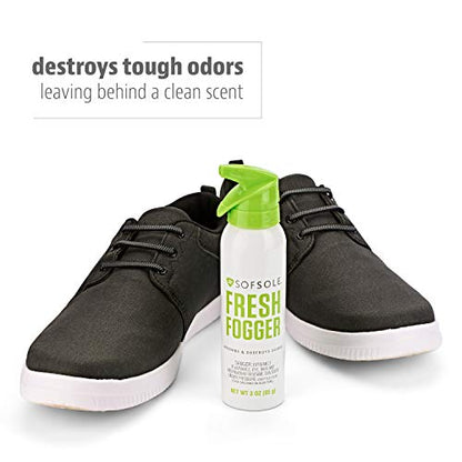 Sof Sole Fresh Fogger Shoe, Gym Bag, and Locker Deodorizer Spray - style: 2 Pack