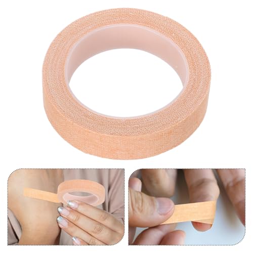 FOMIYES Skin Adhesive Tape 1cm X Roll Tape Extra Strong Climbing Finger Wrap for Injury Fixation and First Aid, Skin Color, 30 Rolls