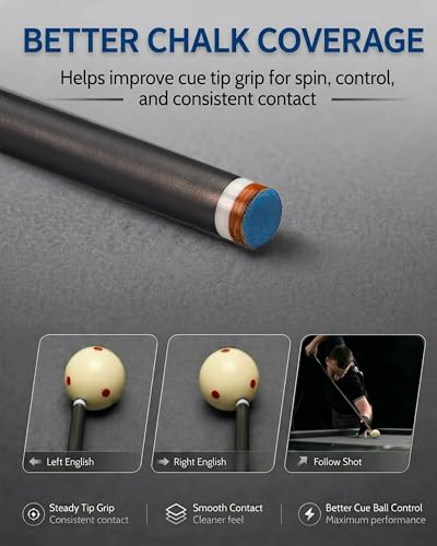 CRICAL Portable Magnetic Pool Chalk Holder Square Chalk Cube Holder Billiard Cue Accessory Gift Idea - color: CL- Chalk Holder Black Pink-Chalk