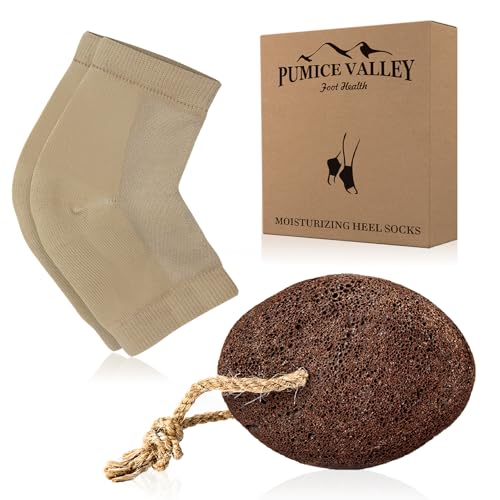 Pumice Stone for Feet Set - Natural Lava Foot Stone Callus Removing Set - Foot Care Kit for Dry Cracked Feet Body Hands - Health Foot Care - color: Brown