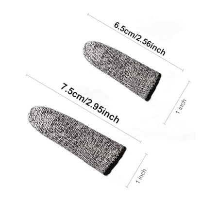 200 PCS Finger Cots Cut Resistant Protector, Finger Covers for Cuts, Gloves Life Extender, Cut Resistant Finger Protectors for Kitchen, Work, Sculpture, Anti-Slip, Reusable - size: 200pcs