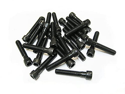 Escape Climbing 25 Pack of 2” Alloy Steel Bolts | Durable Hardware for Rock Climbing Holds | 3/8-16 Socket Head Cap Screw | Designed for Indoor Use