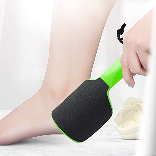 Haploon Foot File Callus Remover 4 Pcs U Shaped Curved Heel Scrubber Shaver | Double Sided Colossal Pedicure Rasp, Dead Skin Exfoliating Tool, Smooth Sole Maintenance, Home Spa Supplies, U Shaped