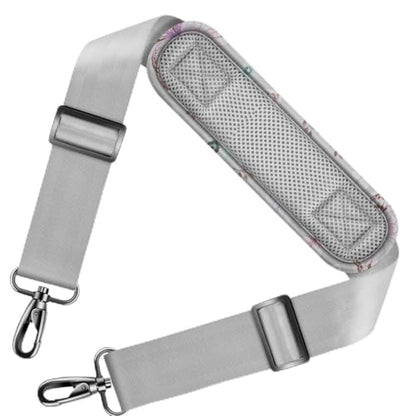 ZINZ Shoulder Strap Universal Bag Strap - 78" Ultra-Thick Padded with Dual Balanced Adjustable Buckles for Briefcase, Travel, Sports, Laptop, Crossbody Bag，Butterfly - color: Butterfly