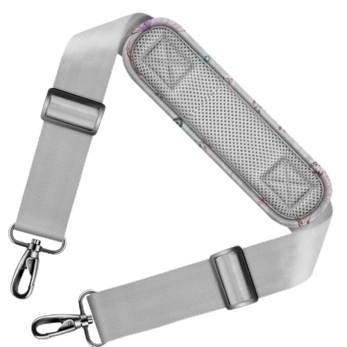 ZINZ Shoulder Strap Universal Bag Strap - 78" Ultra-Thick Padded with Dual Balanced Adjustable Buckles for Briefcase, Travel, Sports, Laptop, Crossbody Bag，Butterfly - color: Butterfly