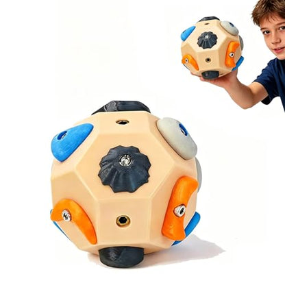 Mountaineering and Rock Climbing Training Ball, Handcrafted Boulder Blocks, Enhance Finger Climbing Strength and Flexibility, Grip Strength Training Device