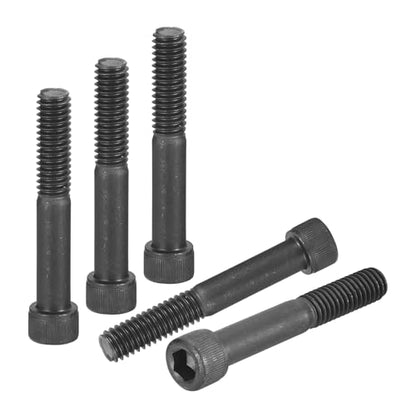DTGN 5/16"-18x1-3/4 Socket Head Cap Screws Bolts - 10Pack - Good for Road Bicycle, Mountain Bike, Auto, Motorcycle - Carbon Steel Hex Head Metric Screws, Black - size: 5/16"-18x1-3/4"