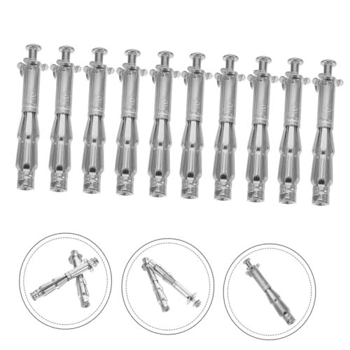 Cabilock 22sets Hollow Door Anchor Kit of Expansion Bolts Screws and Nuts for Drywall Ceiling and Wall Fixing Heavy Duty