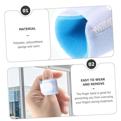 minkissy Professional Finger Band Elastic Sports Finger Protector for Volleyball Baseball Rock Climbing and More Comfortable and Breathable
