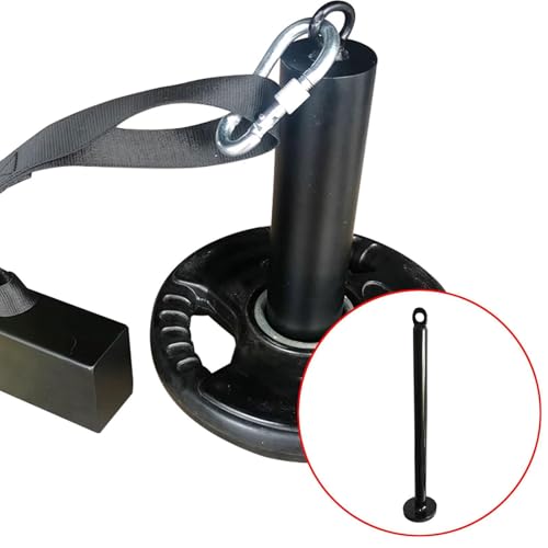 Weight Loading Pin, Home Gym Workout Equipment Heavy Duty Pulley Cable Machine Attachment for Grip Training, 2cm Dia 32cm Length