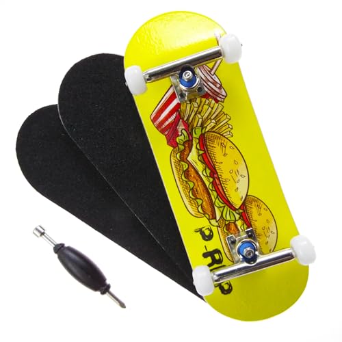 P-REP V2 Performance Complete Wooden Fingerboard 32mm - Cheeseburger Cheeseburger - color: Cheeseburger Cheeseburger
