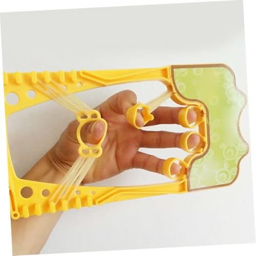 Hemobllo Creative Finger Extensor Hand Strengthener Tensioner Strength Trainer Elastic Rings for Therapy