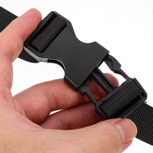 2pcs Heavy Duty Adjustable Bundle Straps with Quick Release Buckle, Thickened Webbing Tie-Down Straps for Securing Goods, Tent, Yoga Mat, and Backpack
