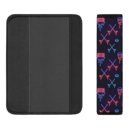 Universal Soft and Comfortable Neon Hockey Drip Seat Belt Cover for Kids, Most Cars, 2 Piece Seat Belt Covers Cushion Shock Absorption - color: Pattern 293