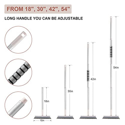 Dusters for Cleaning and Grout Brush with Long Handle Kit
