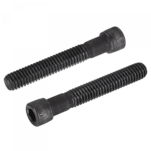uxcell 5/16-18x2" Hex Socket Head Cap Screw Bolts 12.9 Grade Alloy Steel 5pcs - size: 2 Inch