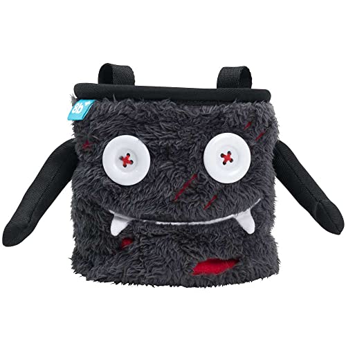 8BPLUS Chalk Bag for Rock Climbing and Bouldering, Chalk Pouch incl Belt & Biner – Cute Funny Character Design, Wide Opening, Gear with Personality, Gift for Climbers - style: DUNCAN