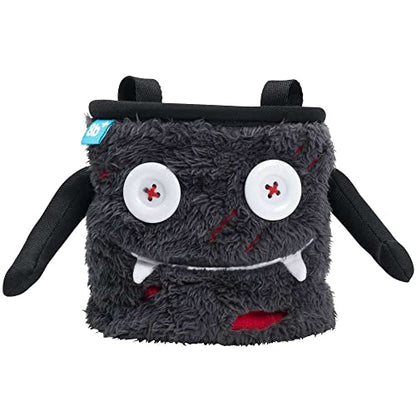8BPLUS Chalk Bag for Rock Climbing and Bouldering, Chalk Pouch incl Belt & Biner – Cute Funny Character Design, Wide Opening, Gear with Personality, Gift for Climbers - style: DUNCAN