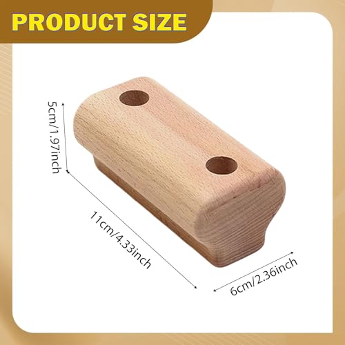 Wood Rock Wall Climbing Hold Wooden Grip Practice Fitness Climbing for