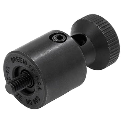 Greenlee 868 Screw Anchor Expander for Caulking Anchor Size 1/4-20, Heavy-Duty Screw Anchor Expanding Tool - size: Belt Size 1/4-Inch to 20