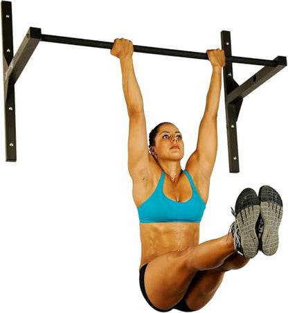 Stud Bar Heavy-Duty Pull-Up Bar – Ceiling or Wall Mount – Gym-Quality Steel, 600 lb Capacity – Fits 9 ft Ceilings