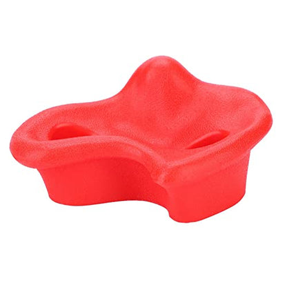 Rock Climbing Holds Adult Rock Climbing 10PCS Textured Stones for Kids Plastic Wall Holds with Bolts Fun IndoorOutdoor S Activity Kit (Red) - color: Red