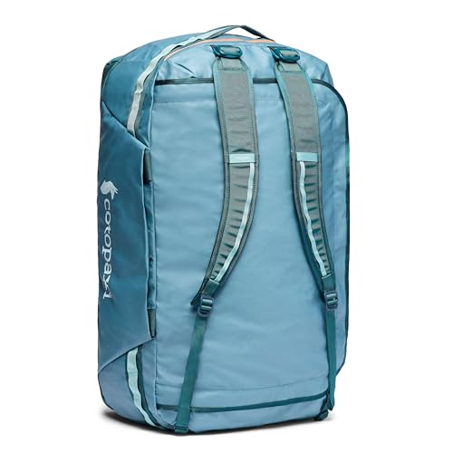Cotopaxi Allpa 100L Getaway Duffel, Blue Spruce and Abyss - color: Blue Spruce/Abyss