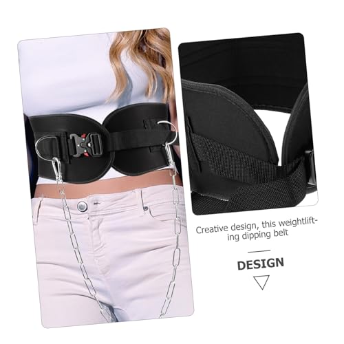 balacoo Fitness Dipping Belt Chain for Weightlifting Heavy-duty Dip Belt for Pull-ups and Strength Training and Thick Strap for Men and Women