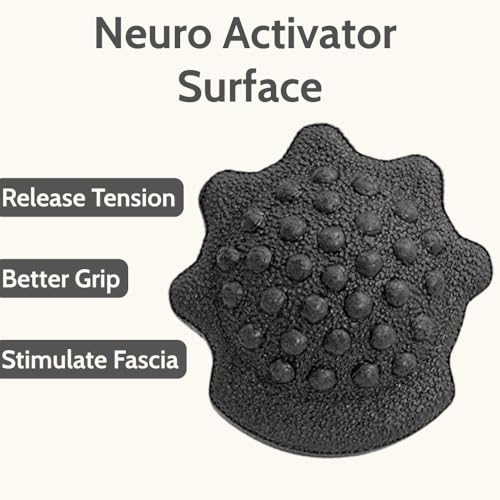 Rollga ACTIVATOR - Massage Ball for Myofascial Release & Trigger Points | Patented Design Relieves Headaches, Neck Tension, & Plantar Fasciitis Through Deep Tissue Trigger Point Release