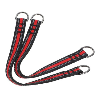 2pcs Heavy-Duty Gym Equipment Hanging Strap Versatile Fitness Connector for Tree Swings Aerial Workouts and Gymnastic Bars Durable and Easy to Install