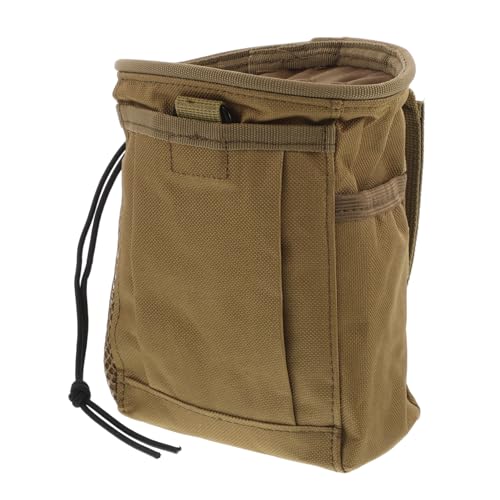 Outdoor Utility Fanny Pack Lightweight Drawstring Chalk Bag with Pockets for Hiking Camping Climbing Multipurpose Waist Pouch for Convenient Storage and Portability