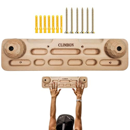 Wooden Hold Board Wall Climb Handle Frame Rock Climbing Pull Up Training | Climbing Wall Climb Handle Frame for Indoor Home Gym - color: A