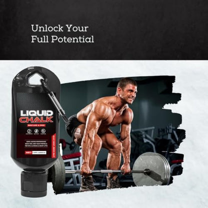 Weightlifting Liquid Chalk 50ml Anti-Slip Lifting Supplies | Dancing Hand Chalk for Men Women Powerlifters Weightlifters Athletes Gymnasts Trainers Competitors Gym Studio Bouldering
