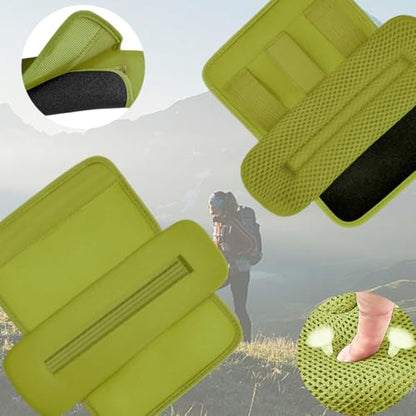 ZINMARK 2-Pack Shoulder Pad Ultra-Thick Tactical Vest Cushion for Laptop Bags, Messenger Bags, Briefcase Bags, Luggage Bags, Tool Bags, Travel Bags and Most Bags, Army Green - color: Army Green