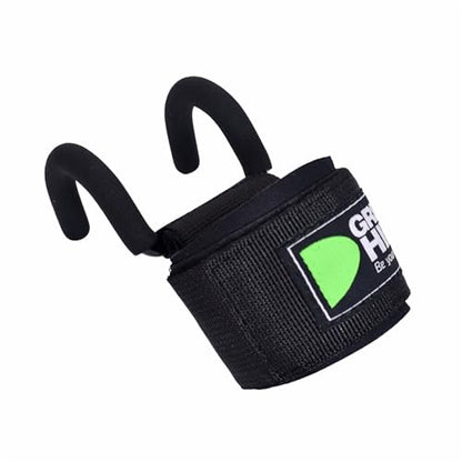 Hook Grip Attachment Pull up WristStraps Deadlift Straps Weight Lifting Grips, Weightlifting Hooks, Gym GripStraps, Wrist Grips Weight Lifting, Pull Up Straps, WeightGrips, WeightLifting Gym Hook From Green Hill