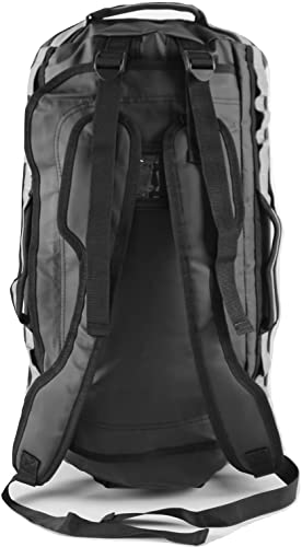 Element Equipment Trailhead Duffel Bag Shoulder Straps Waterproof Black/Grey Large - color: Black/Grey, size: Large 85 Liters