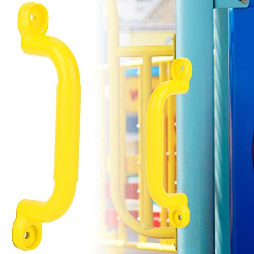 VGEBY1 Climbing Frame Handles, Plastic Kids Children Playground Safety Non-Slip Handle Swing Toy Accessories - color: Yellow
