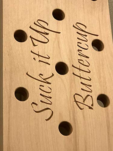 12"x50" Horizontal Climbing Pegboard. Now with Custom Engraving Options!!! Designed for Horizontal mounting Between 16" on-Center Wall Studs