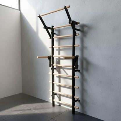 Menolana Home Gym Equipment Exercise Ladder Stall Bar Pull Up Training Frame Multi Gear Suitable for Mobility Climbing Practice Home Gym Routine