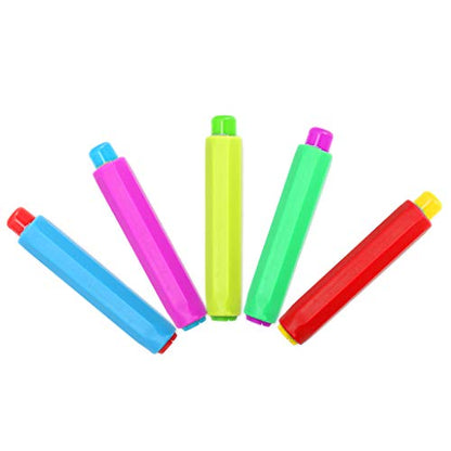 Colourful Chalk Holders Dust Clean Teaching Helper Teacher Education Tool Pen For Writing On Metal