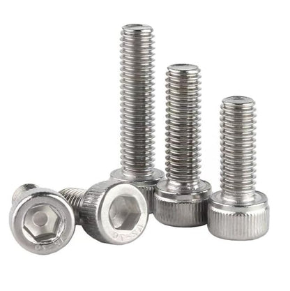 4Pcs M10-1.5x40mm Hex Socket Head Cap Screws Bolts, 304 Stainless Steel 18-8, Allen Socket Drive,Bright Finish, Full Threads - size: M10-1.5x40mm