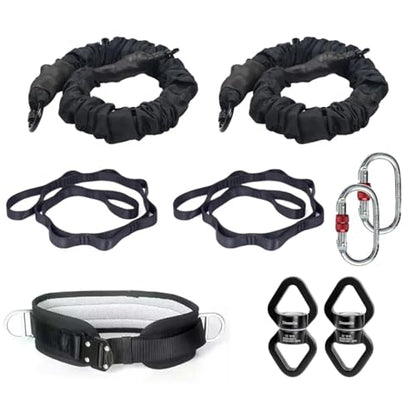 Back Somersault Bungee Dance Trainer Backward Flip Training Euipment Gymnastics Spotting Training Fitness Taekwondo Martial Arts Kickboxing - color: Weight Class -120kg