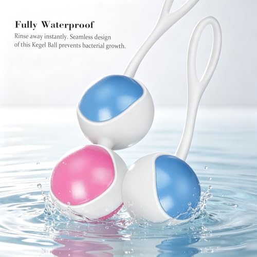 Advanced Kegel Training Set, Kegel Exercises Weight Control, Integrated Design, Food Grade Silicone: Kegel Exercise System, Pelvic Floor Exercises