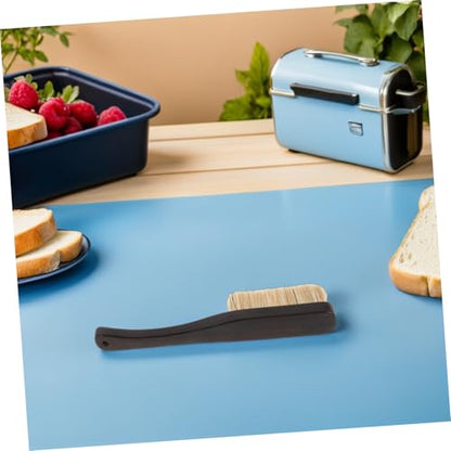 UPKOCH Outdoor Rock Climbing Chalk Brush with Boar Hair Bristles and Wooden Handle for Quick Drying and Excellent Grip, for Cleaning Holds in Rainy or Humid Environments